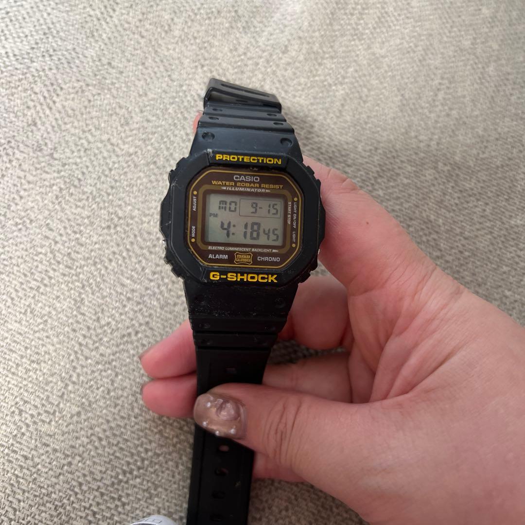 スタカリ×G-SHOCK デジタル腕時計 ブラック