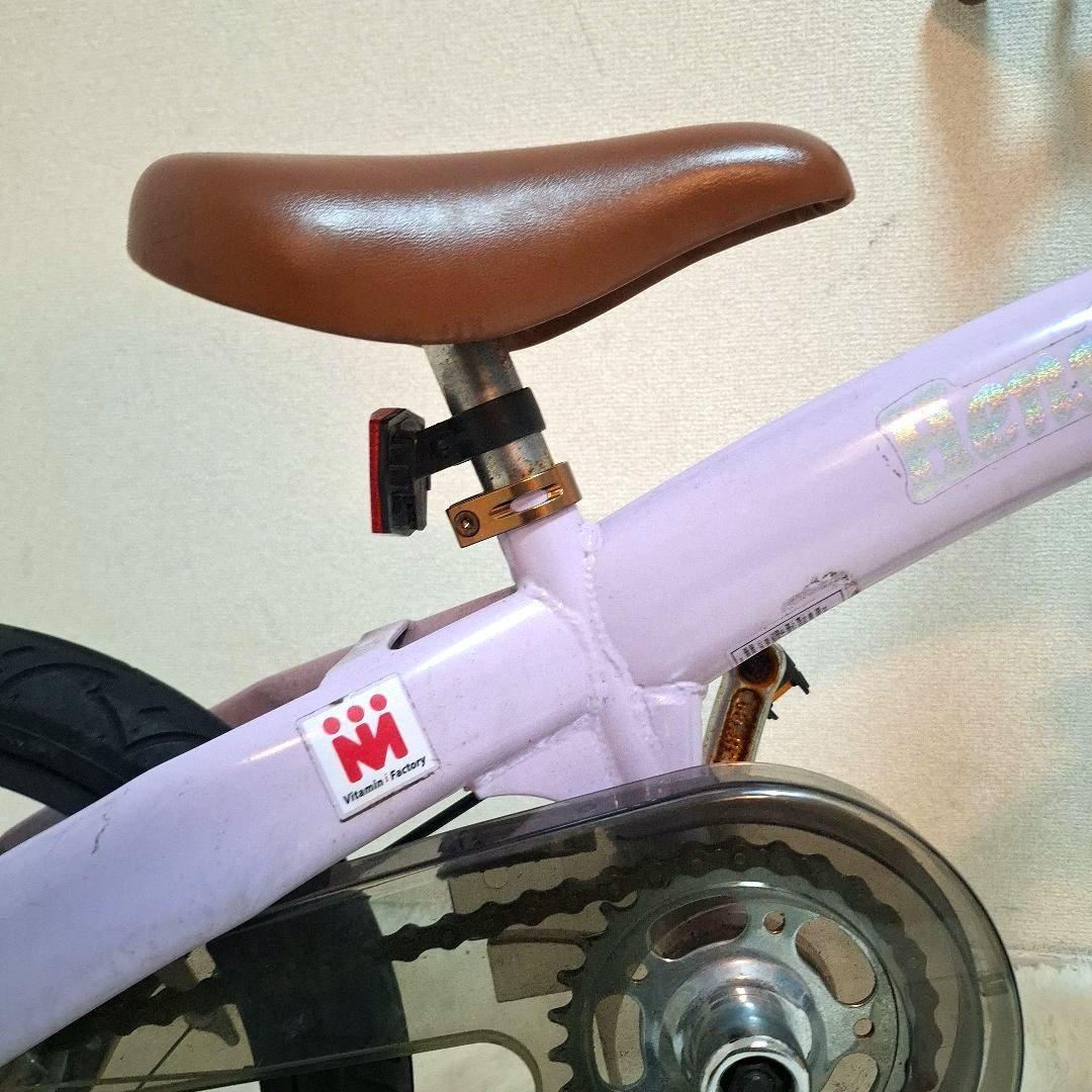 【限定カラー】HENSHIN BIKE へんしんバイク パープル 14インチ