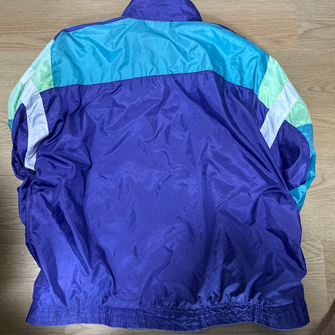 adidas ジャケット 紫 青