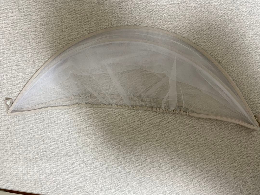 HZDMJ ベージュ ベビーベッド 高さ調整機能付き