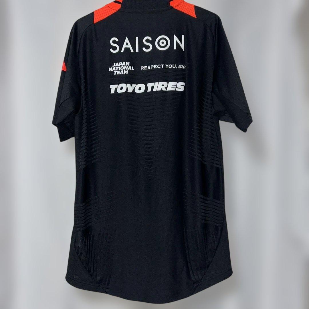 サッカー 日本代表 プロ トレーニングジャージー シャツ　Mサイズ