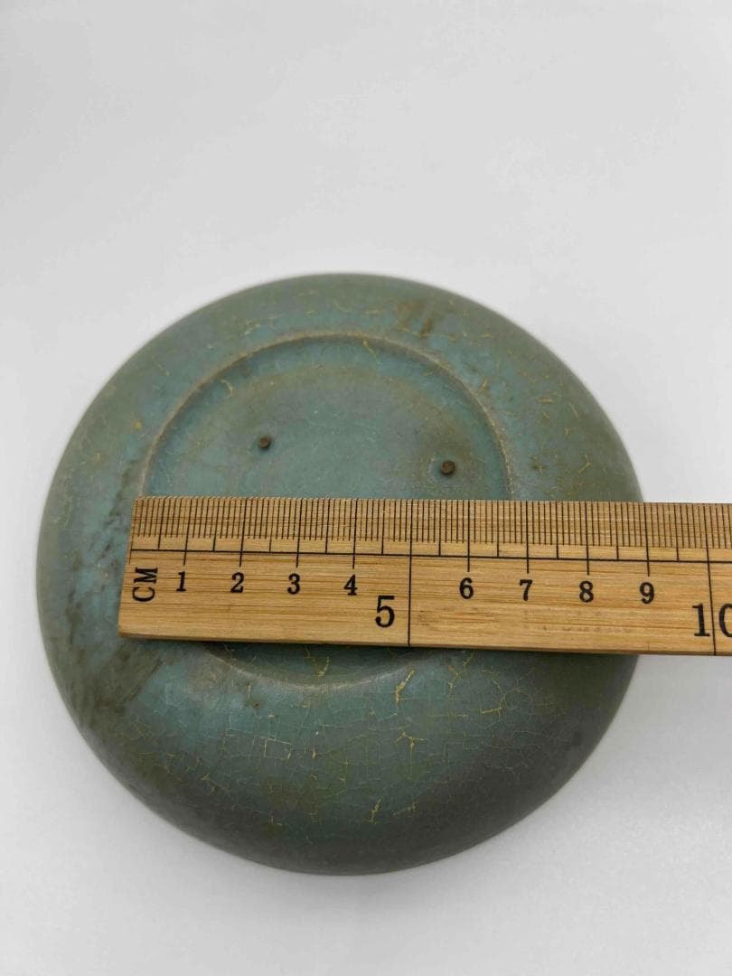 五代～北宋時代　青磁　汝官窯支釘洗　北方青磁　南宋官窯　支針焼き(C-69)