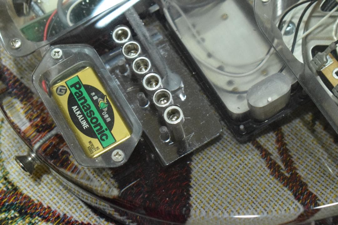 Fernandes ZO-3 スケルトン 動作良好 ケース付