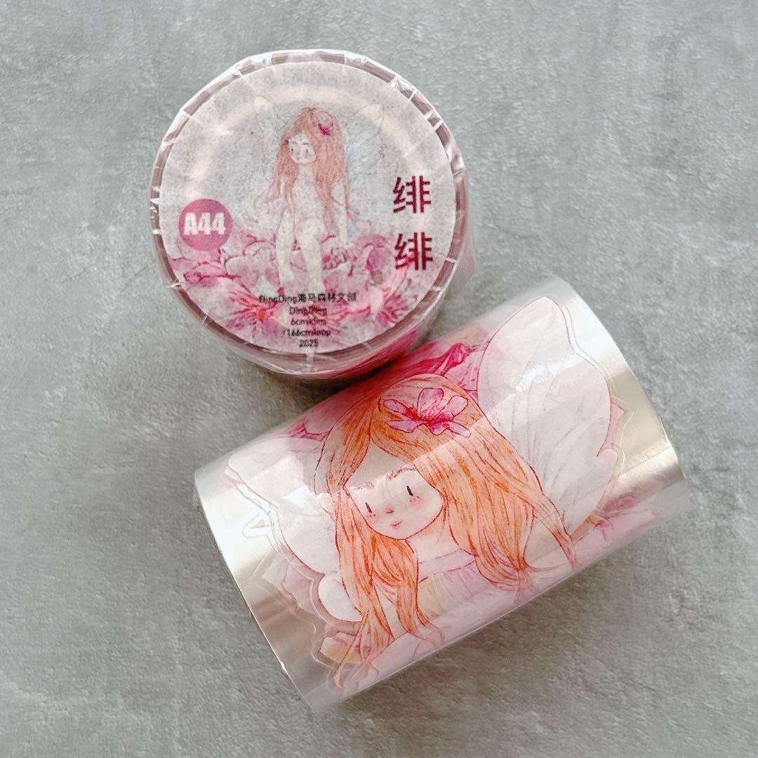 ⭐️SALE⭐️ DingDing《绯绯》海外マスキングテープ マステ 【2728】