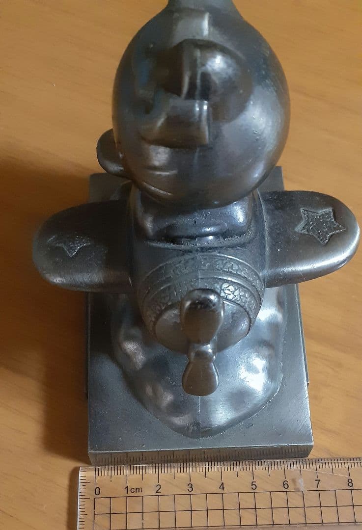 激レア キティ25周年シルバーブロンズ置物 1999年発売物