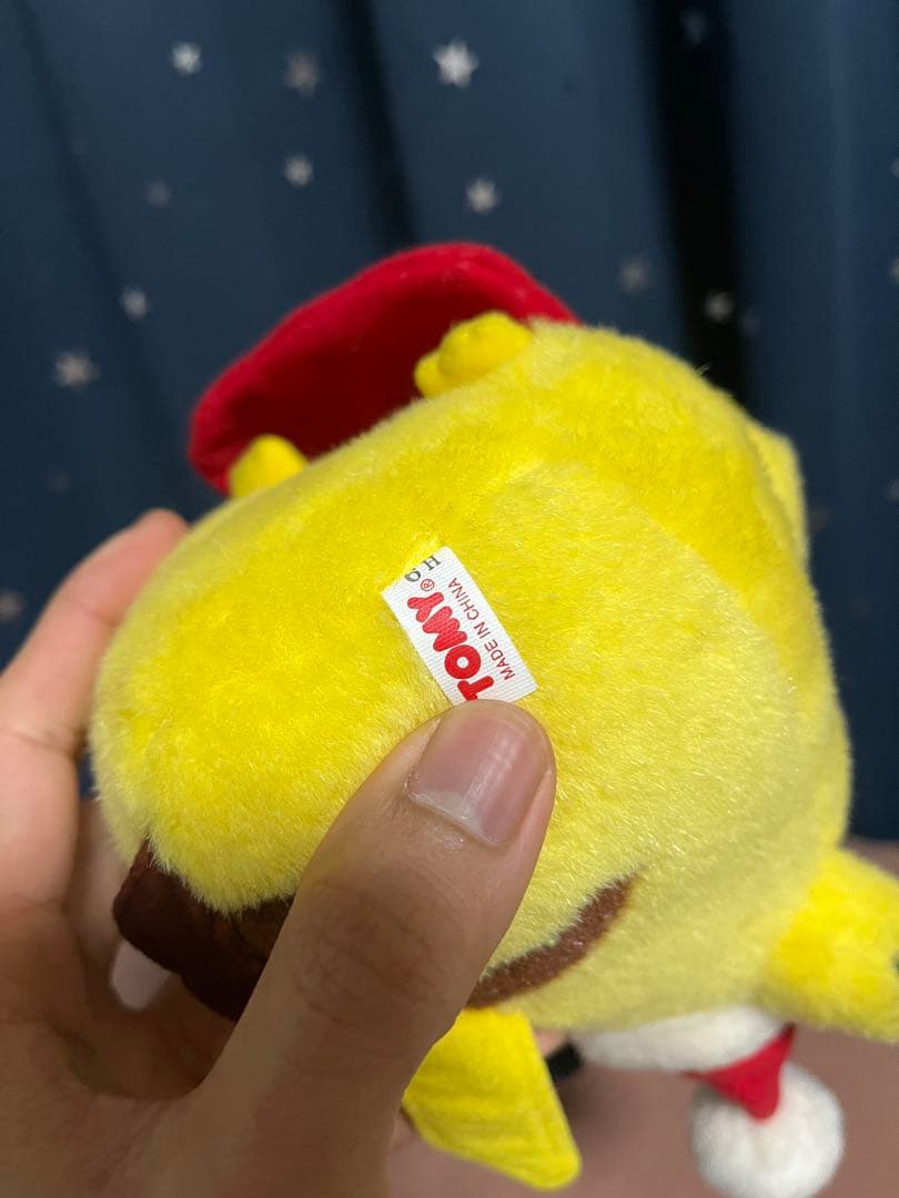 TOMY　初期　ピカチュウ　サンタ　クリスマス　ぬいぐるみ