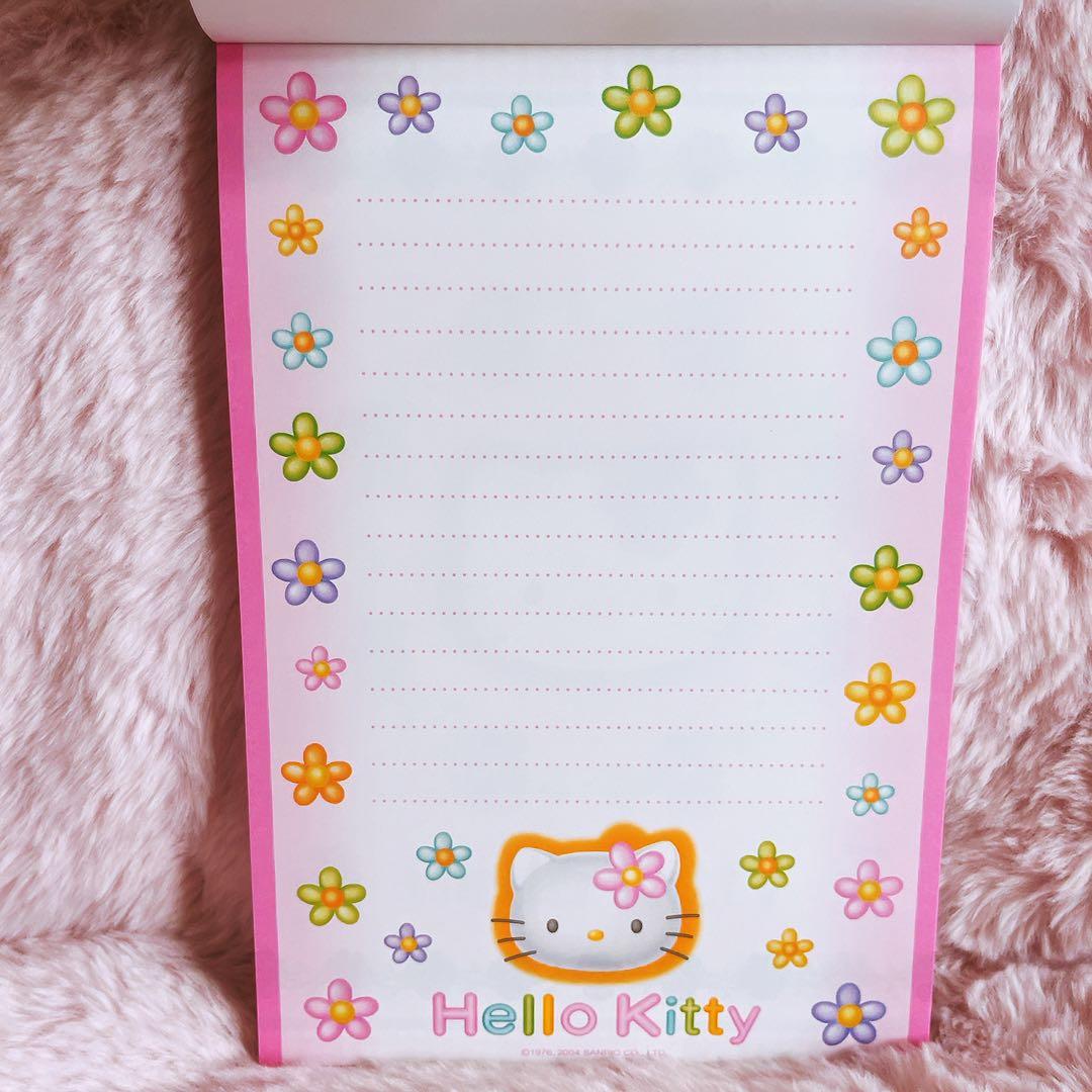 希少激レア　ハローキティ　メモパッド　アソート　2004 サンリオ　24柄96枚