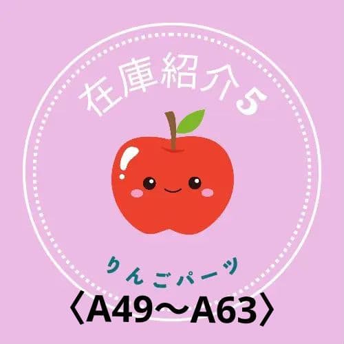 ネイルパーツ　在庫紹介5〈A49〜A63〉