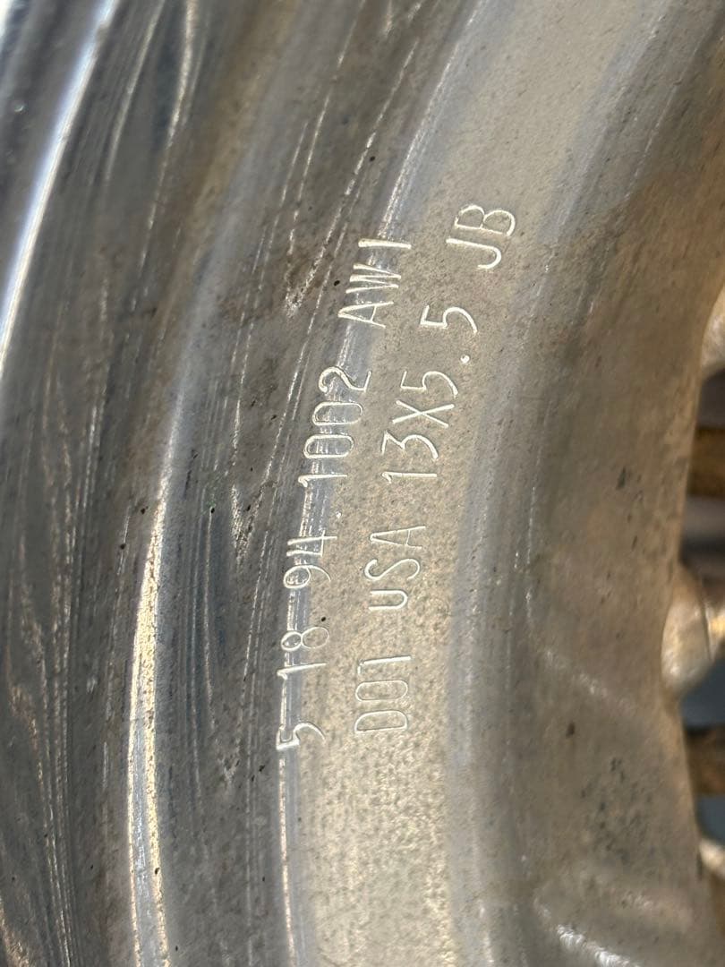 希少13インチ PCD100 4Hワイヤーホイールセット　ビュートマーチ他