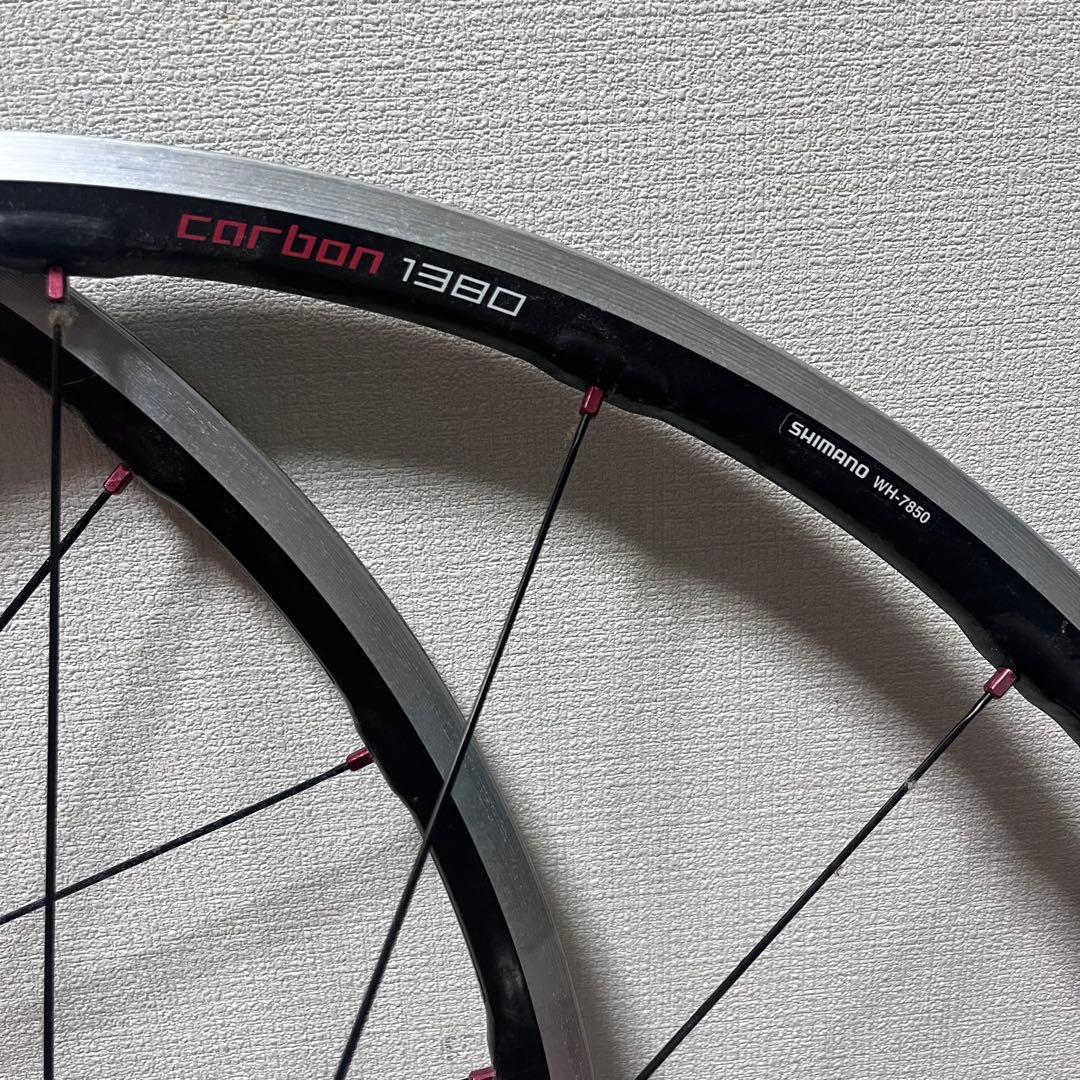 パーツ SHIMANO DURA ACE WH-7850 carbon 1380