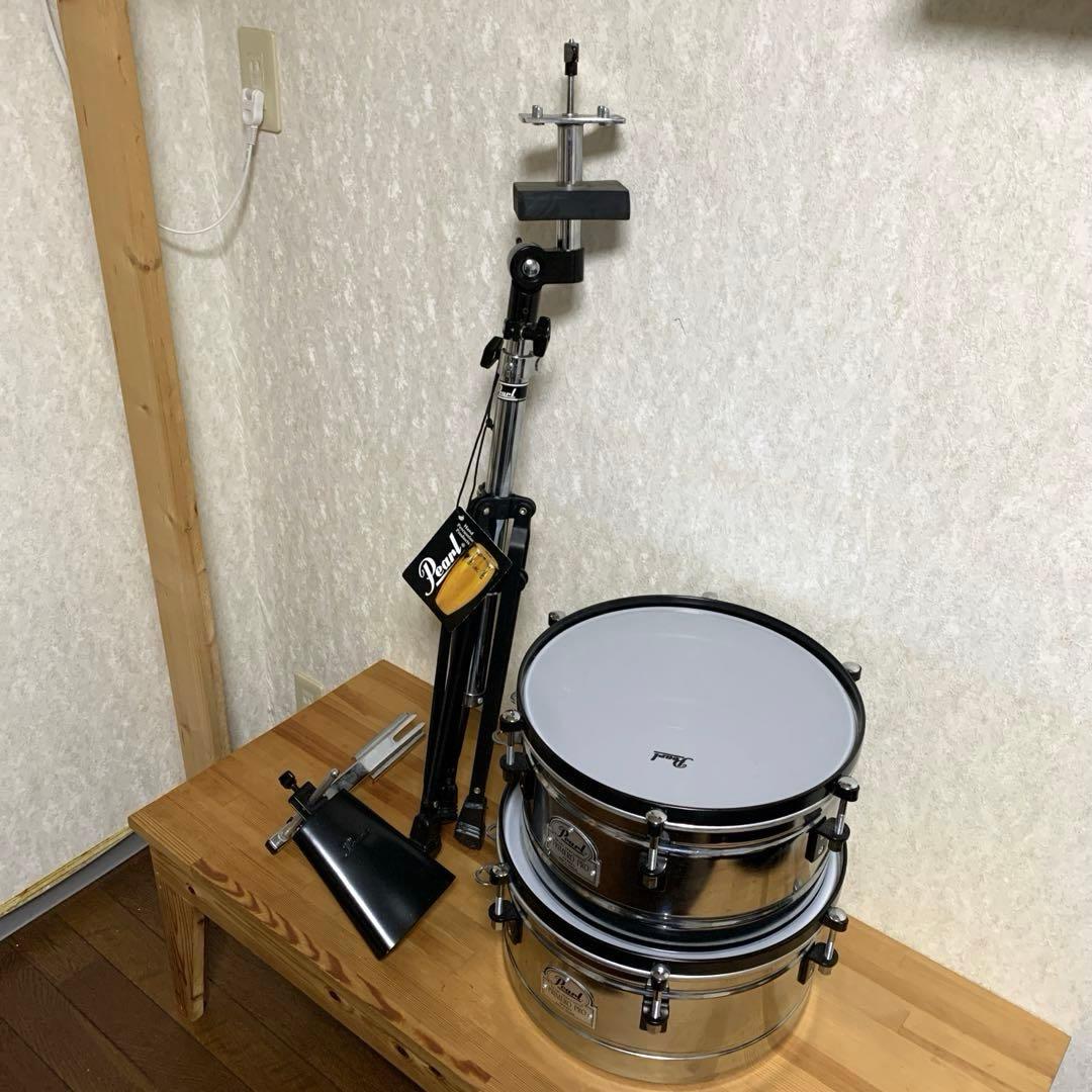 PEARL パール ティンバレス　13インチ　14インチ　カウベル