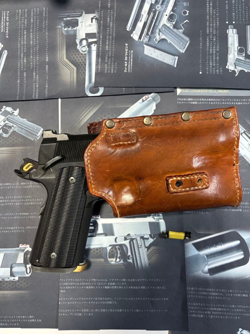 ガスガンwa STI HOST ss 4.0サイレンサーモデル