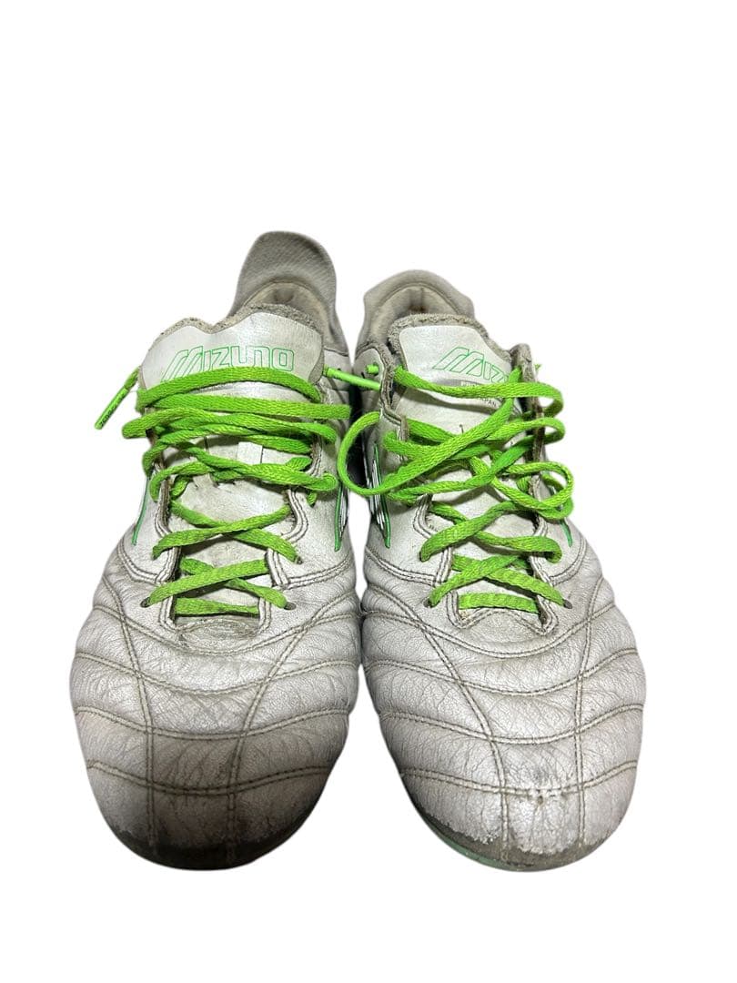 Mizuno サッカーシューズ ホワイト/グリーン