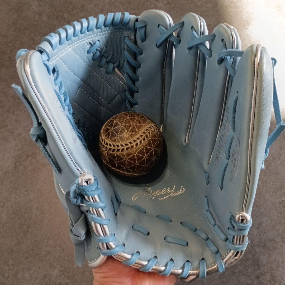 Rawlings 軟式グローブ　ピッチャー用　大人用　袋付き