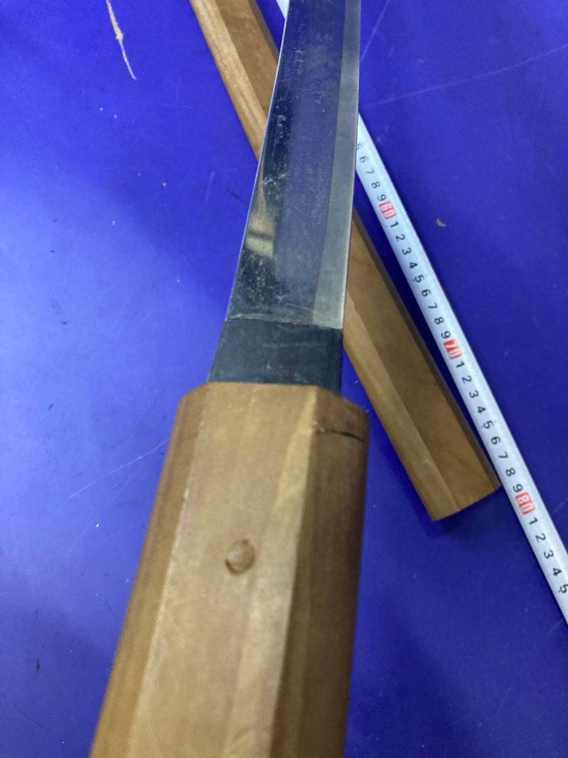 G）模造刀 白鞘 太刀 全長約103センチ 高級