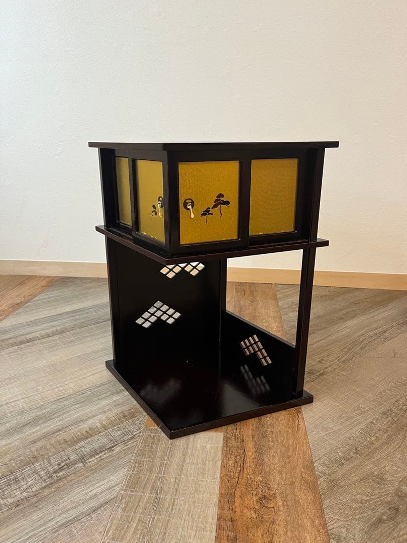 徒然棚 飾り棚 組立式 淡々斎好写 茶道具 極上品