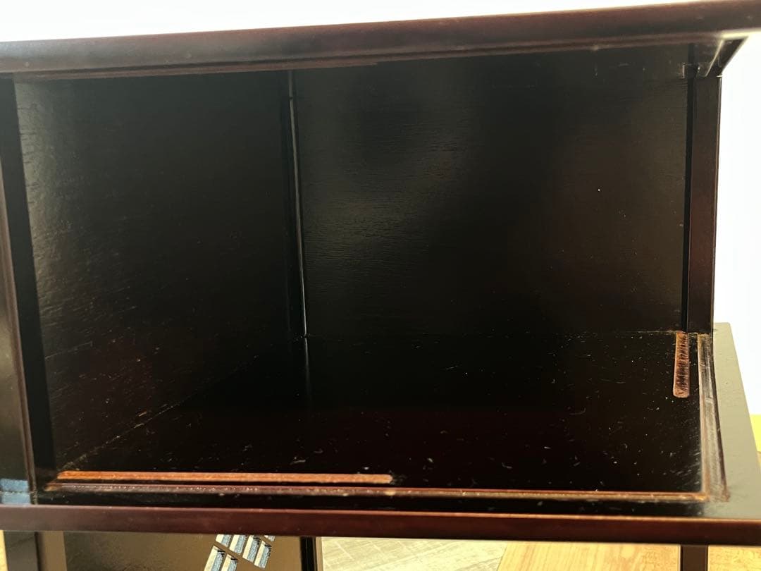 徒然棚 飾り棚 組立式 淡々斎好写 茶道具 極上品