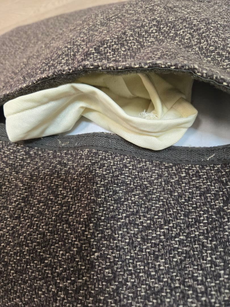 無印　リビングでもダイニングでも使えるソファ　カバー付き