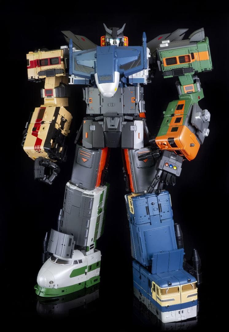 トレインボット風 ６体合体戦士ラディアトロン 新品未開封 トランスフォーマー