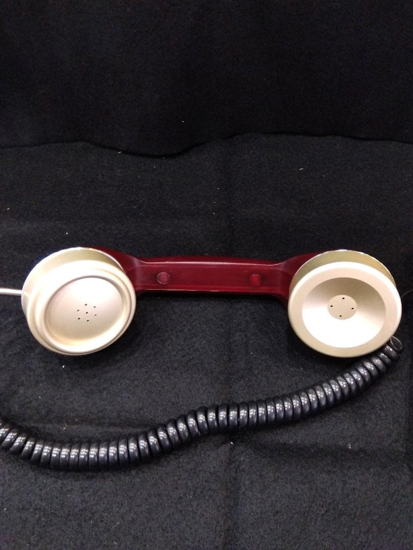 箱・取説ありコカコーラ ステンドグラス調 ビンテージ Coca-Cola 電話機