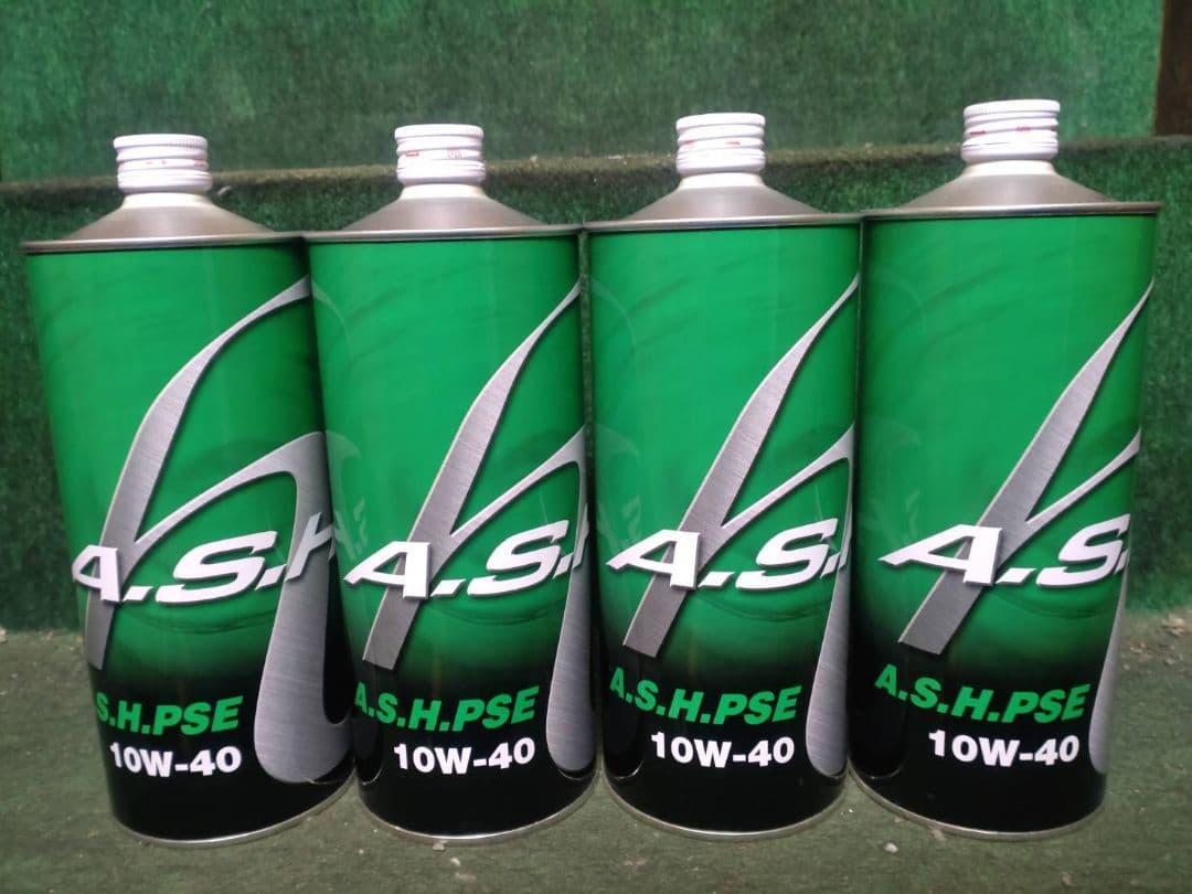 A・S・H アッシュ PSE 10W-40 1L 4缶セット 4本セット