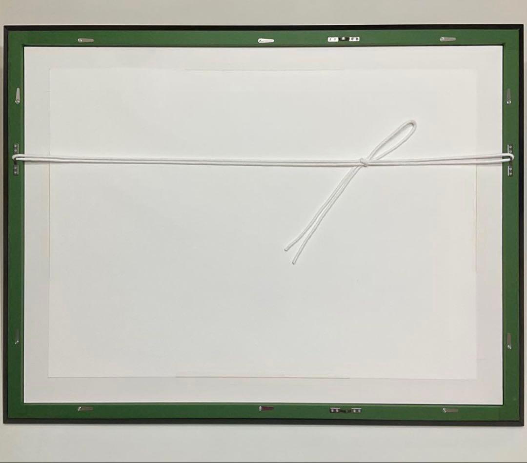 絵画・額縁・版画・津田耕・「Duets」・ピエゾグラフ・美術品・インテリア・雑貨