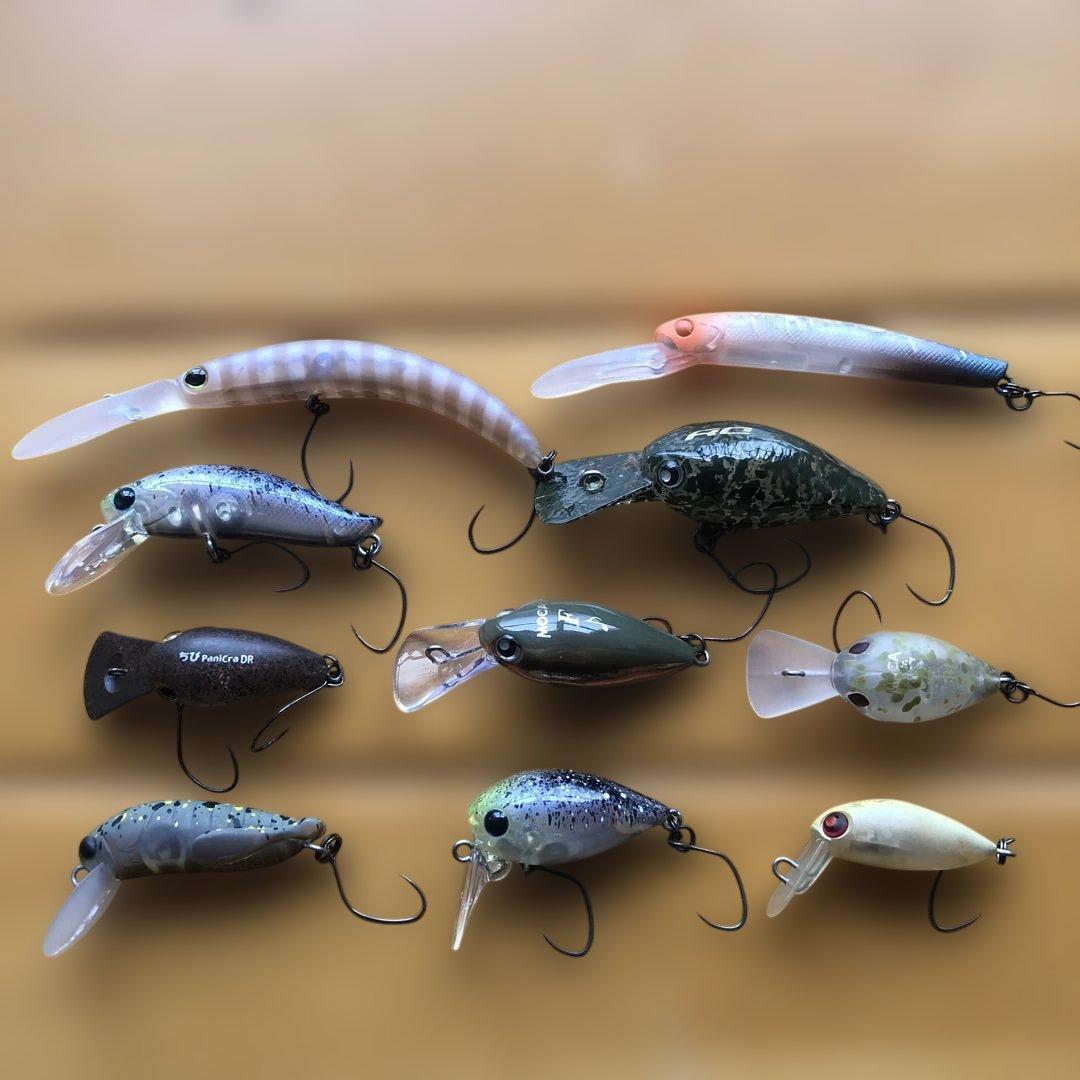 エリアトラウトルアー10個セット