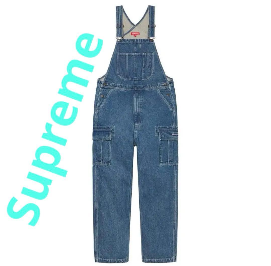 Supreme Cargo Denim Overalls オーバーオール Ｍ