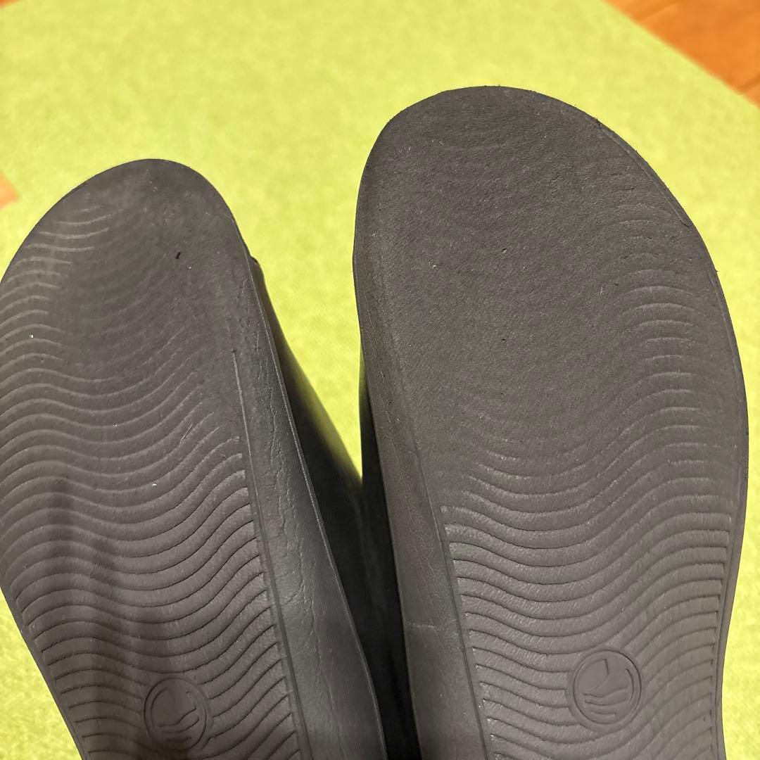 美足美人　フィットピローⅢ （Lサイズ）黒　　実質23.5〜24.0センチ