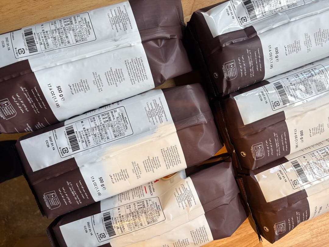 【3kg】500グラム✖️6袋　デロンギ　ムセッティ　パラディソ　コーヒー豆