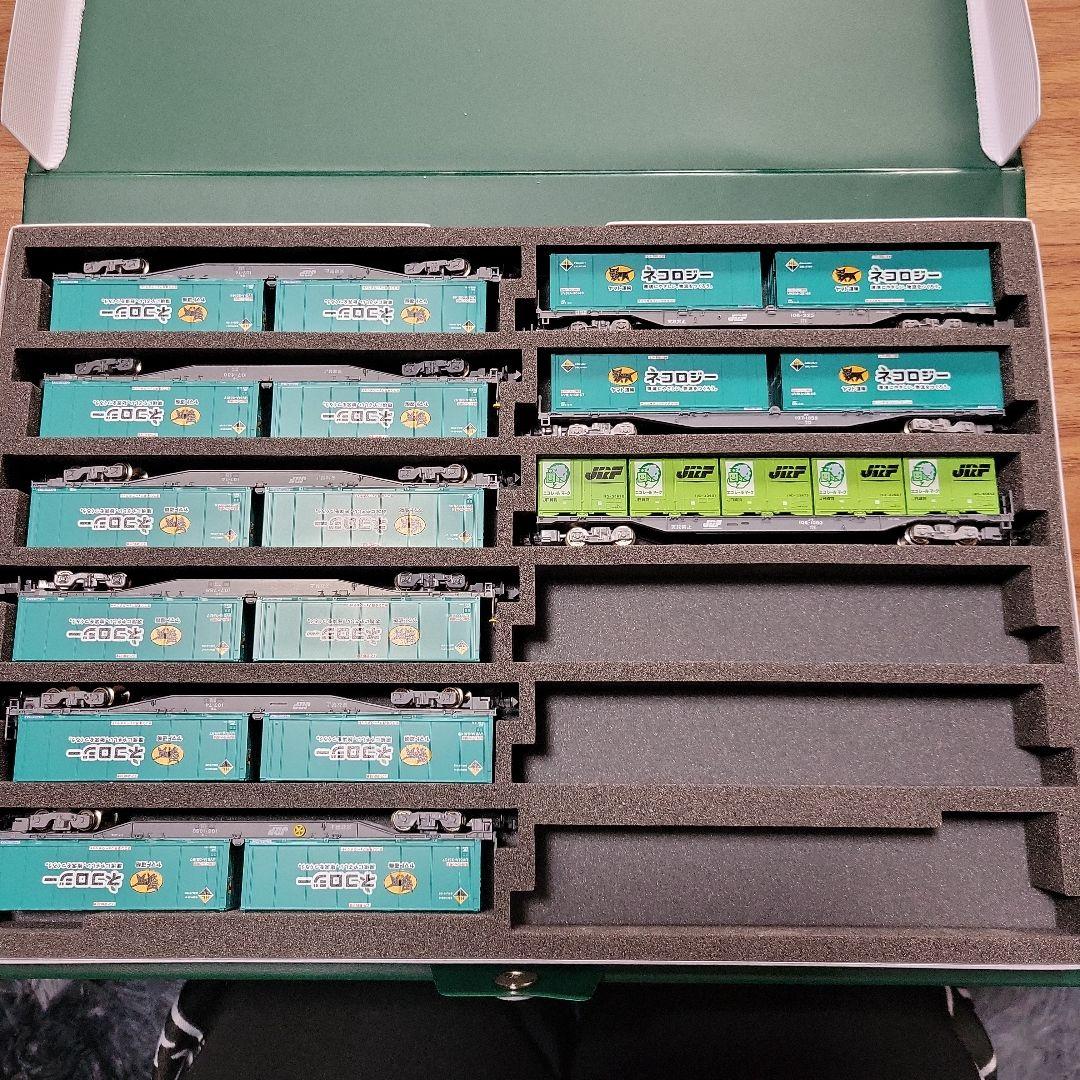 KATO TOMIX メーカー不明 コキ106＋107混載コンテナセット9両中古