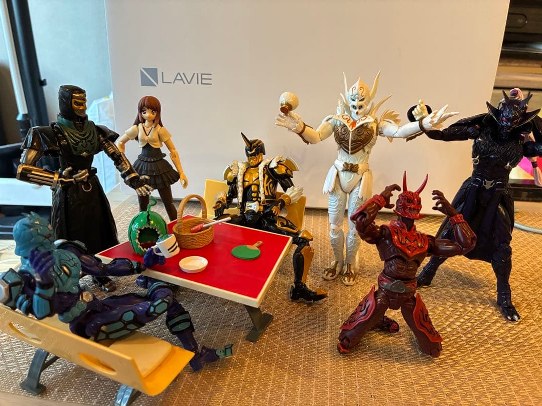 かな　 フィギュアーツ、装着変身　電王セット