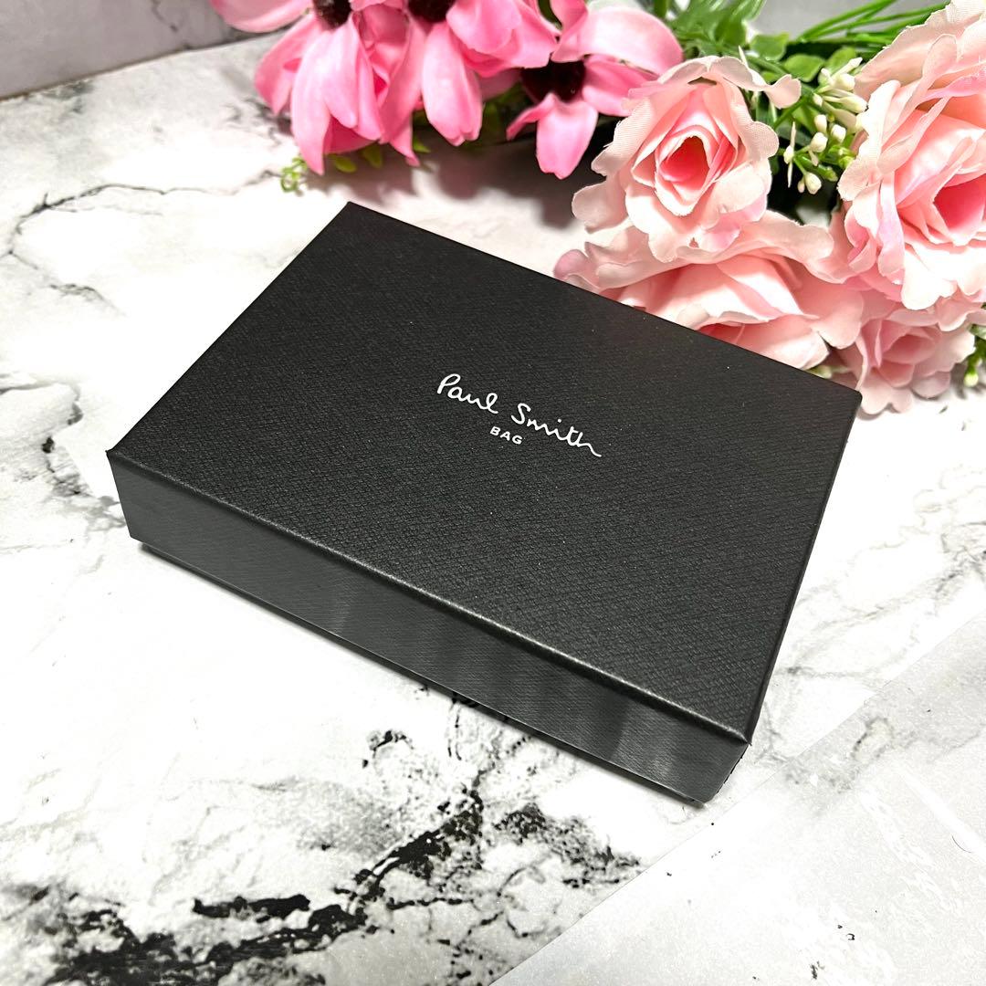 【未使用品】ポールスミス 名刺入れ クロスオーバー マルチカラー カードケース
