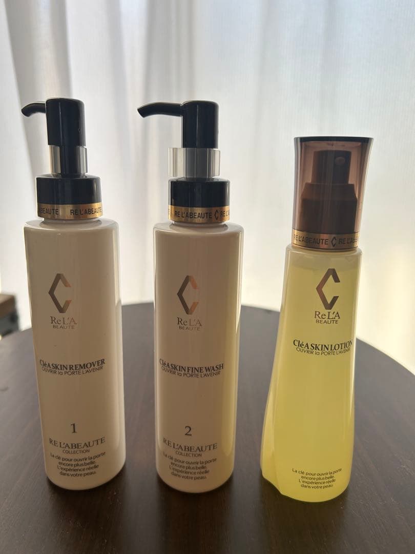 新品未使用　リアボーテ　クレンジング、ウォッシュ、ローション3点セット