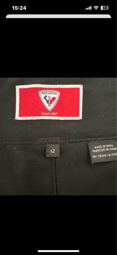 Rossignol スキーウェア ブラック 12