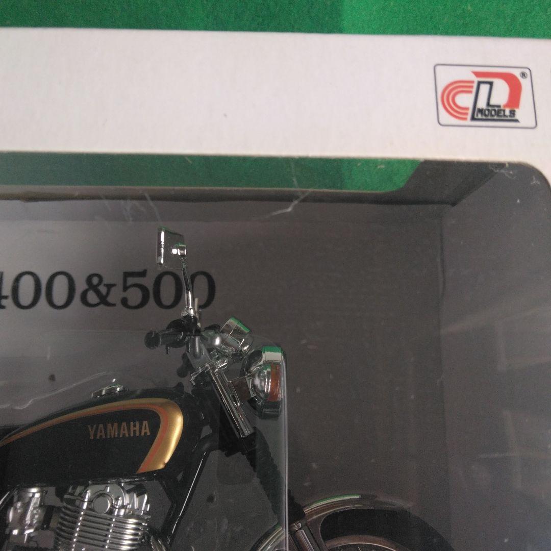 YAMAHA SR400 ヤマハ ブラックゴールド 1/12 完成品 アオシマ