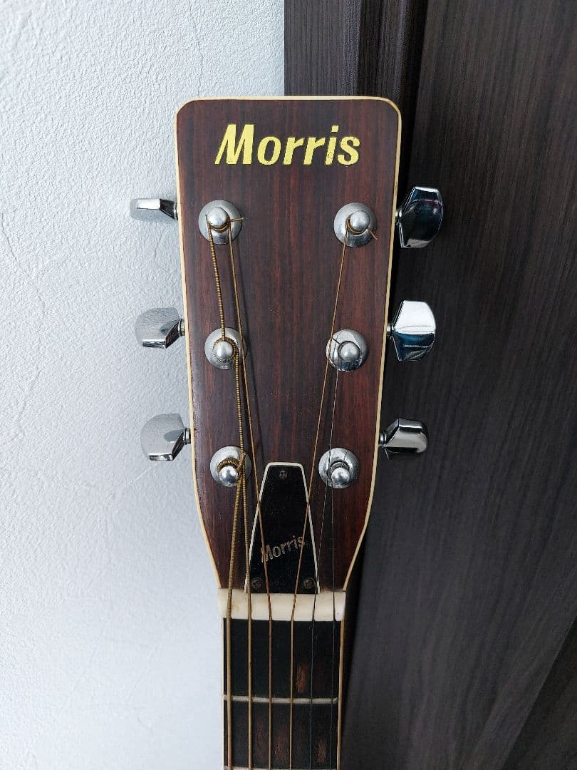 Morris W-25 1975年製フォークギター ハードケース付