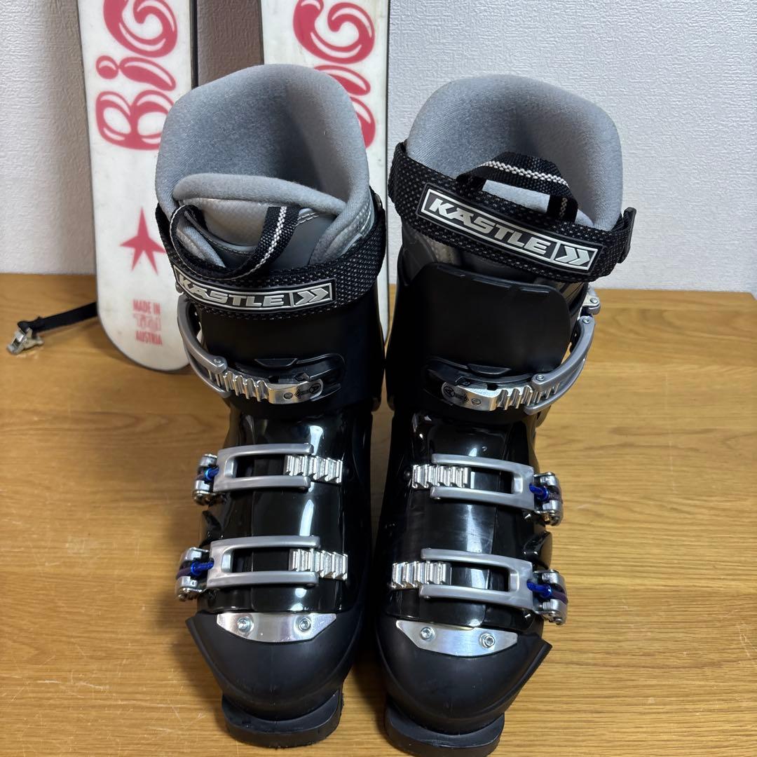 メンズショートスキーセット　ファンスキー　　KASTLE 26-26.5cm