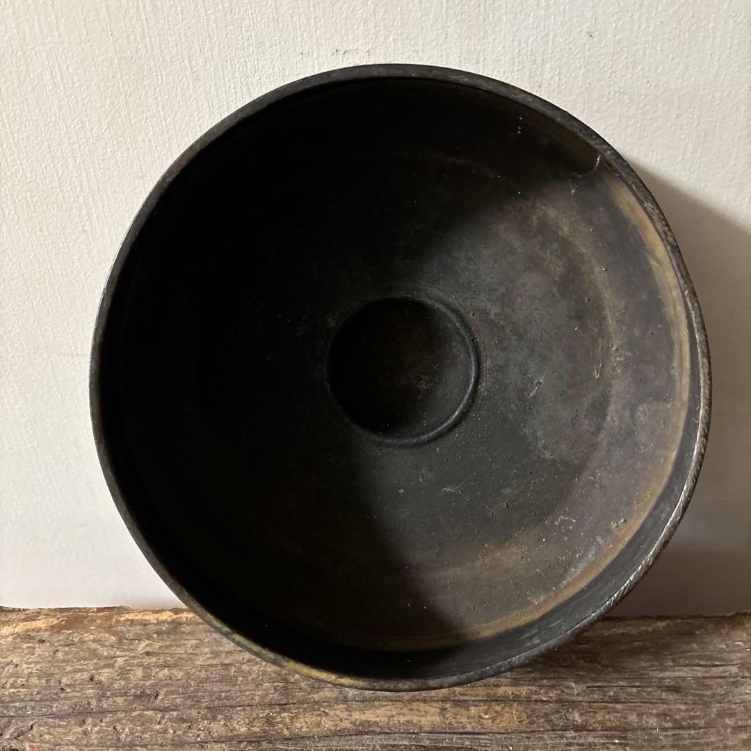 時代　銅鑼　銅鑼桴　鳴り物　だんじり鉦　祭鉦　双盤　鉦吾　鉦鼓　古美術　検:李朝