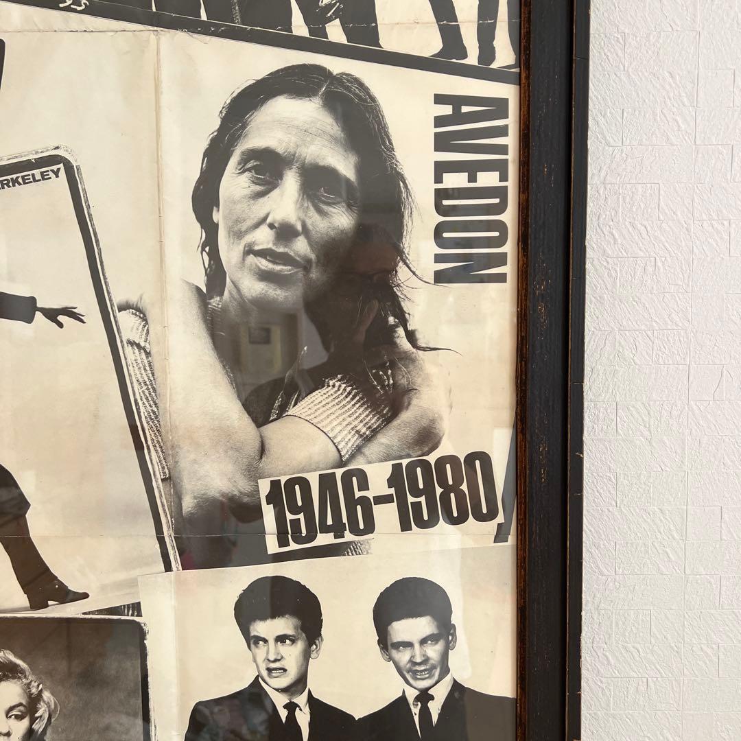 リチャードアヴェドン　ポスターフレーム付き