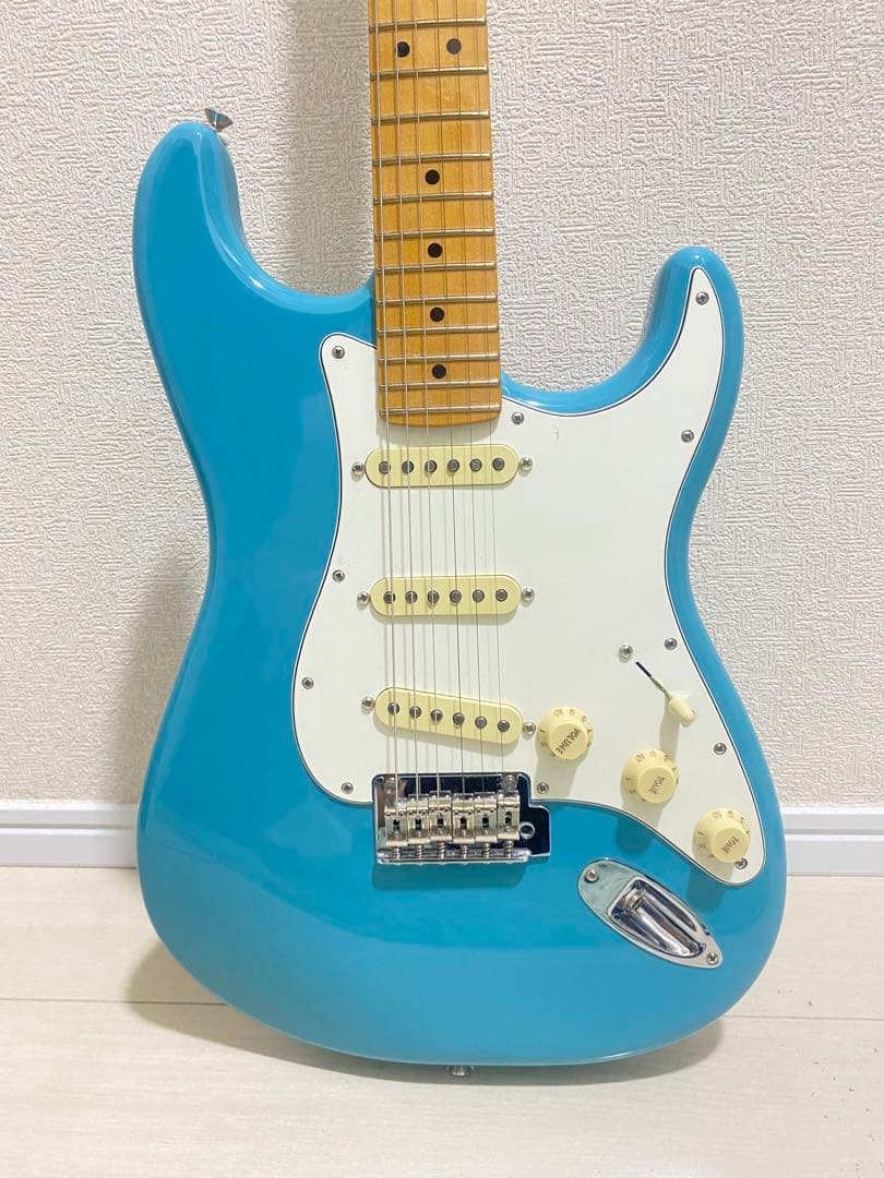 美品　FENDER PLYER II ストラトキャスター　Blue 最終