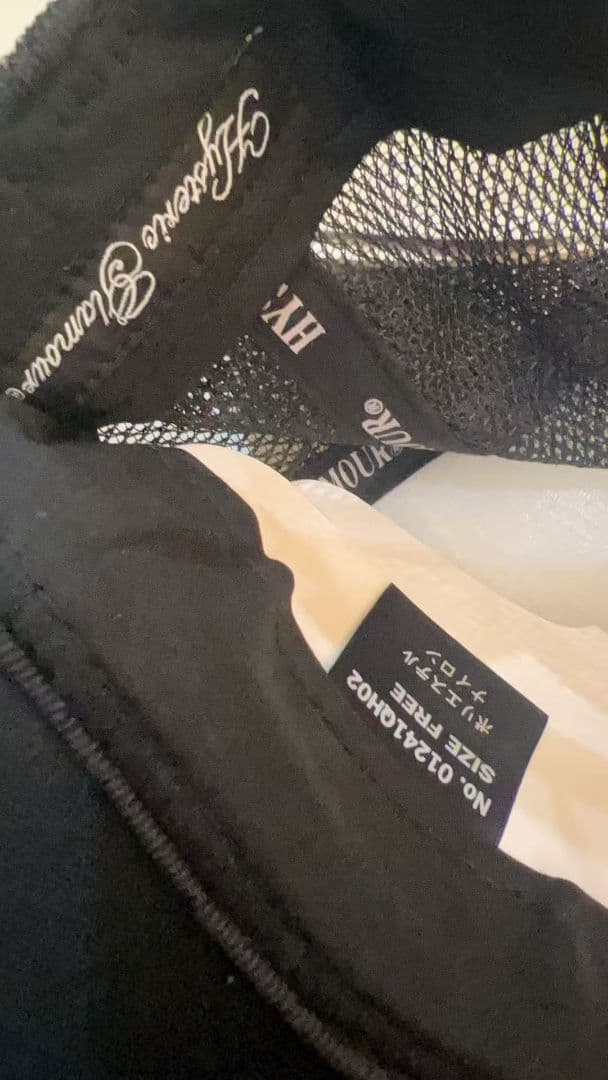 【新品未使用】ヒステリックグラマー　スタッズメッシュキャップ #010