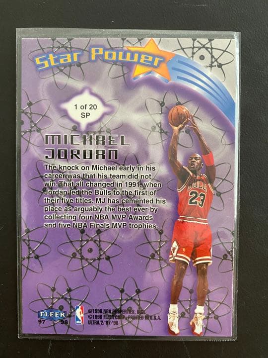 その他 1997 Ultra Star Power Michael Jordan