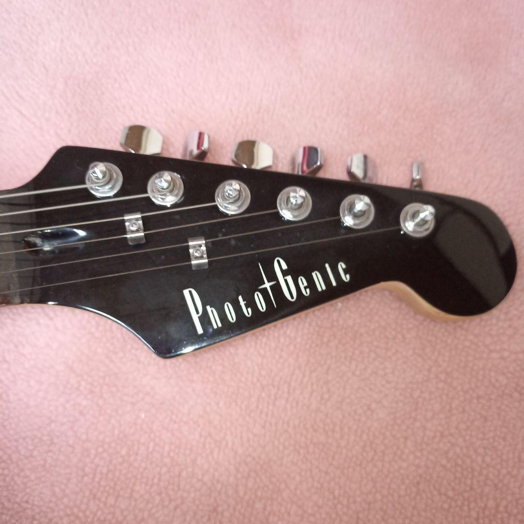 PHOTO GENIC フォト ジェニック ストラト ギター ブラック