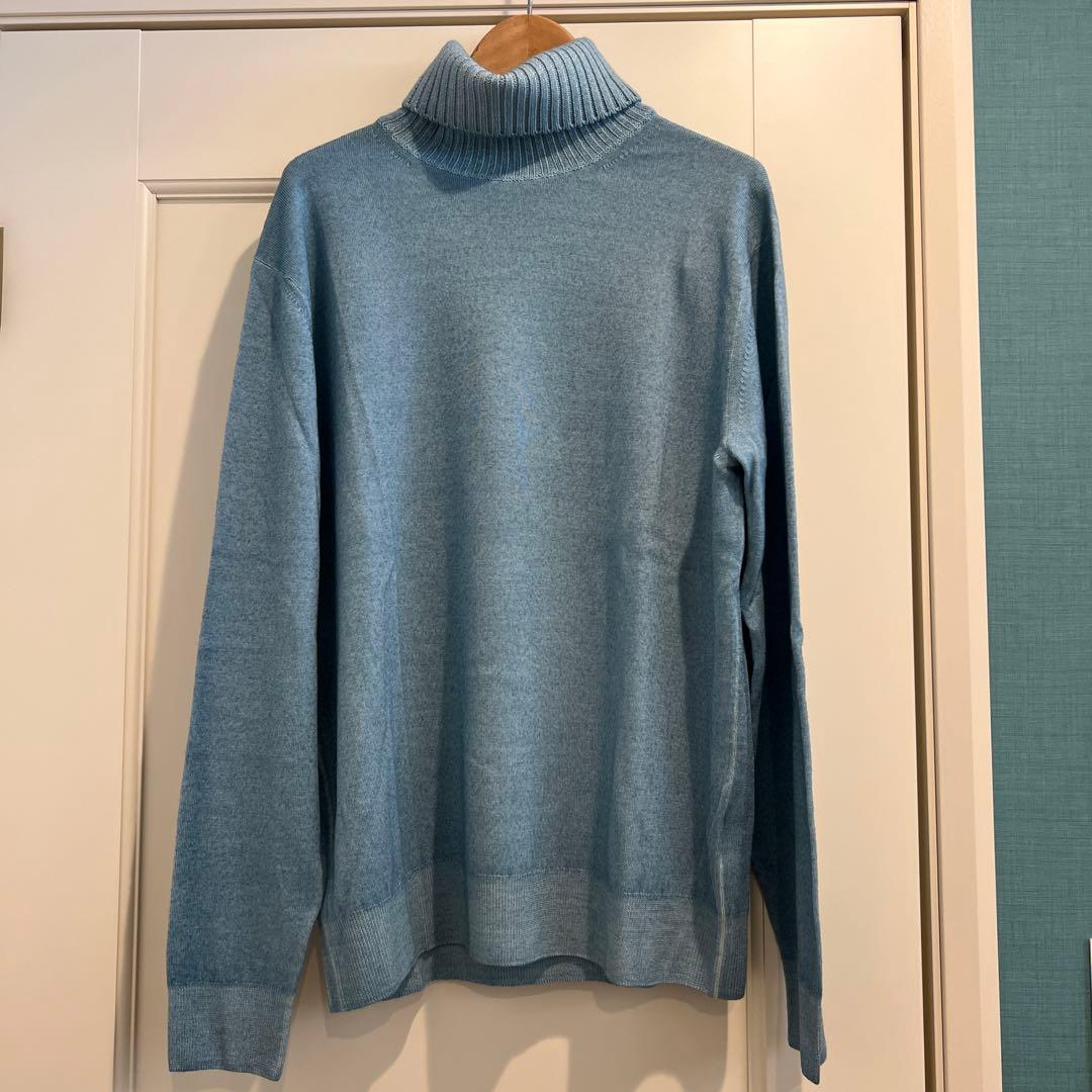 【近日削除_極美品】 CRUCIANI（クルチアーニ）ハイネックニットセーター