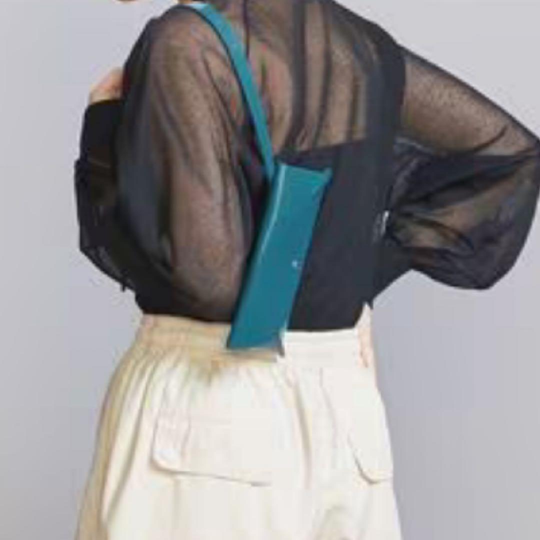 【新品未使用】マヌエラ　レザー　ポーチベルト　2way ショルダーバッグ