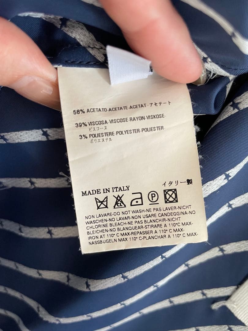 MARTIN MARGIELA期 白タグ /ネイビー ドット柄 キャミソール