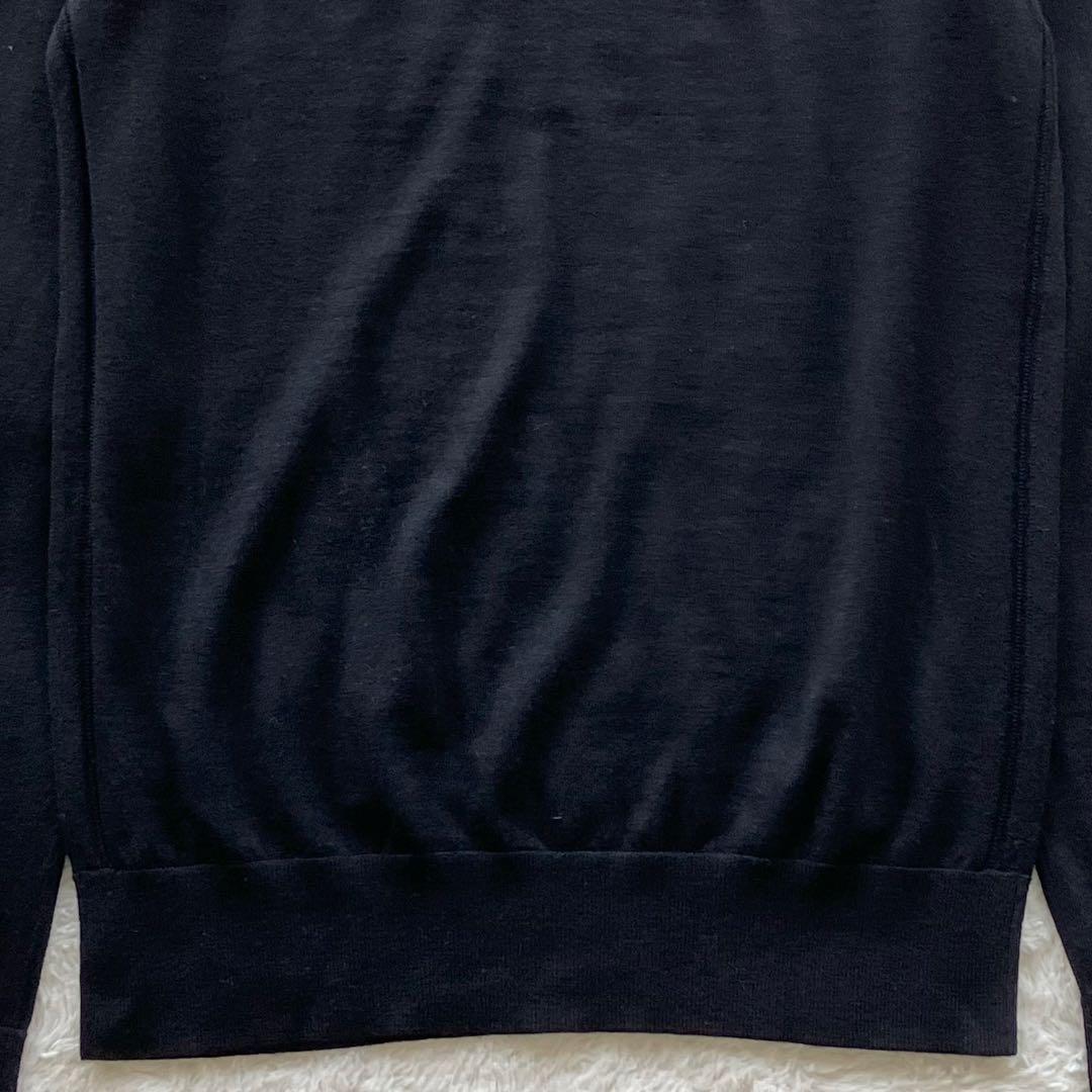 未使用品 Theory ウール タートルネックニット セーター ブラック 38