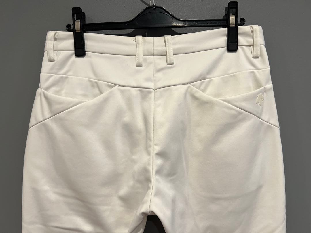 DESCENTE GOLF デサントゴルフ 裏起毛パンツ レッド系 M