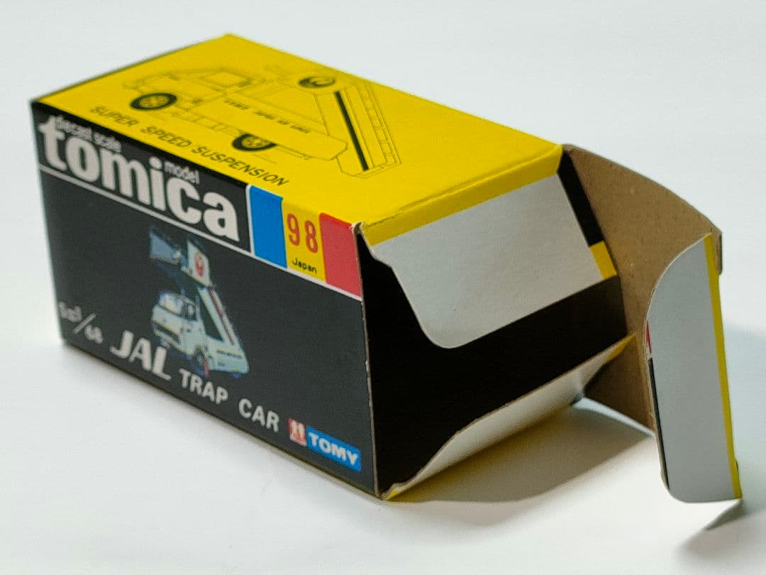 黒箱トミカ 98 JAL日本航空タラップカー　美品　日本製